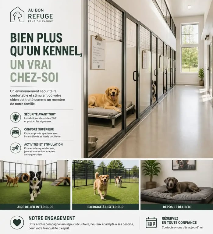 Pension canine à Rennes : environnement sécurisé et confortable pour chien