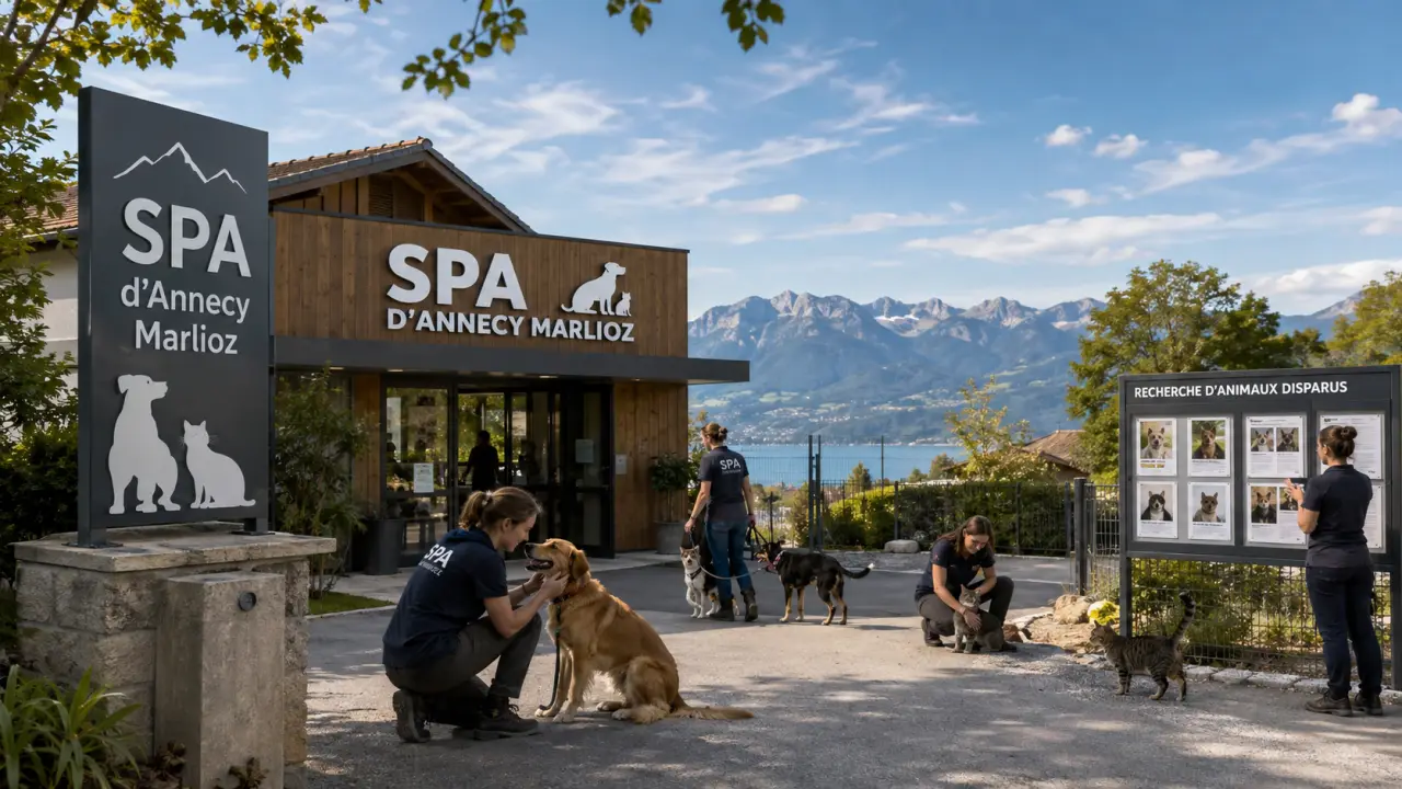 SPA d’Annecy Marlioz : refuge local, fourrière municipale et adoptions de chiens et chats