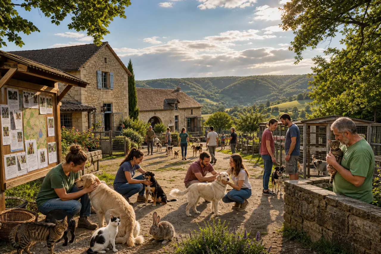 Refuge de Figeac : Adopter et soutenir les animaux du Quercy en toute responsabilité