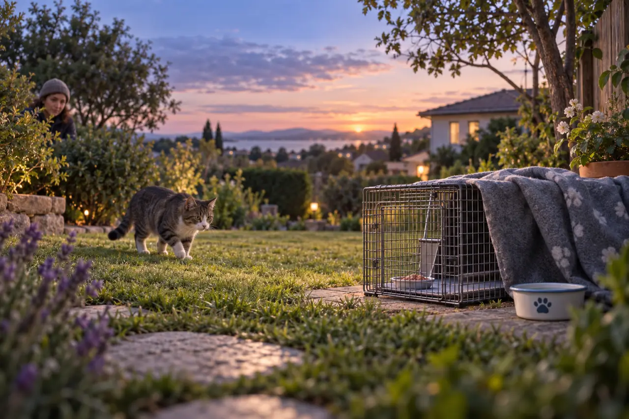 Attraper un chat sauvage sans le blesser : la cage-trappe et les bons réflexes