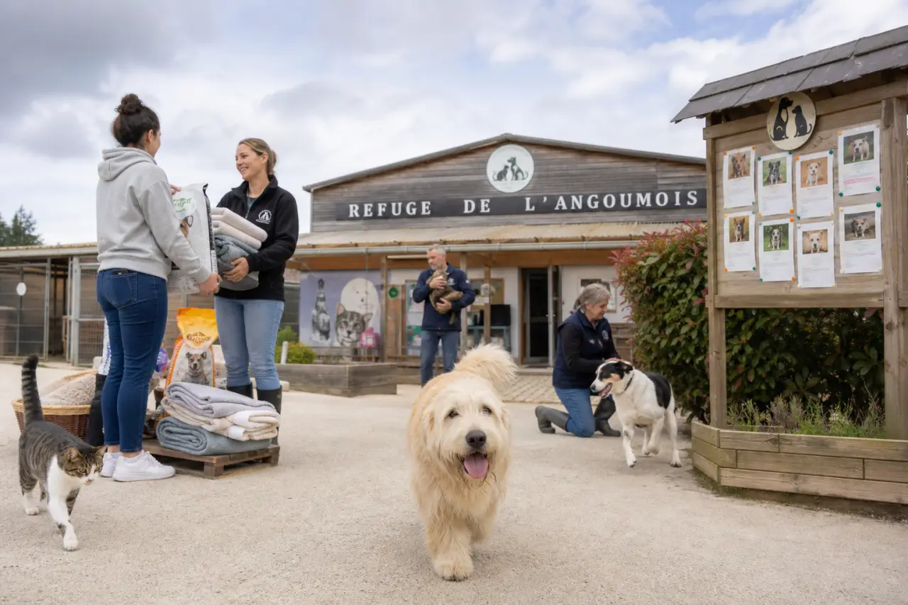 Refuge de l’Angoumois à Mornac : chiens, chats, dons et bons réflexes pour aider