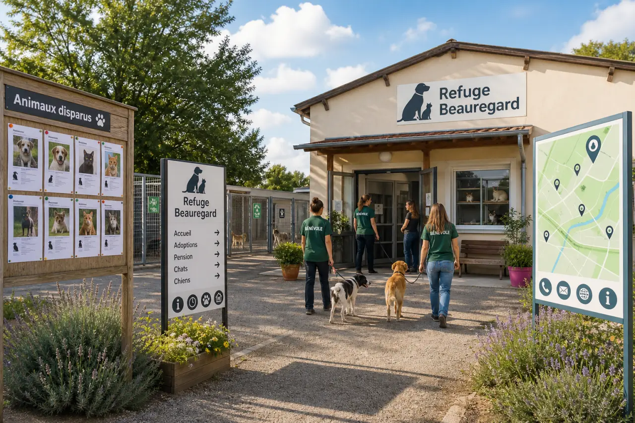Refuge Beauregard à Saint-Éloi : adresse, horaires et adoption de chiens et chats