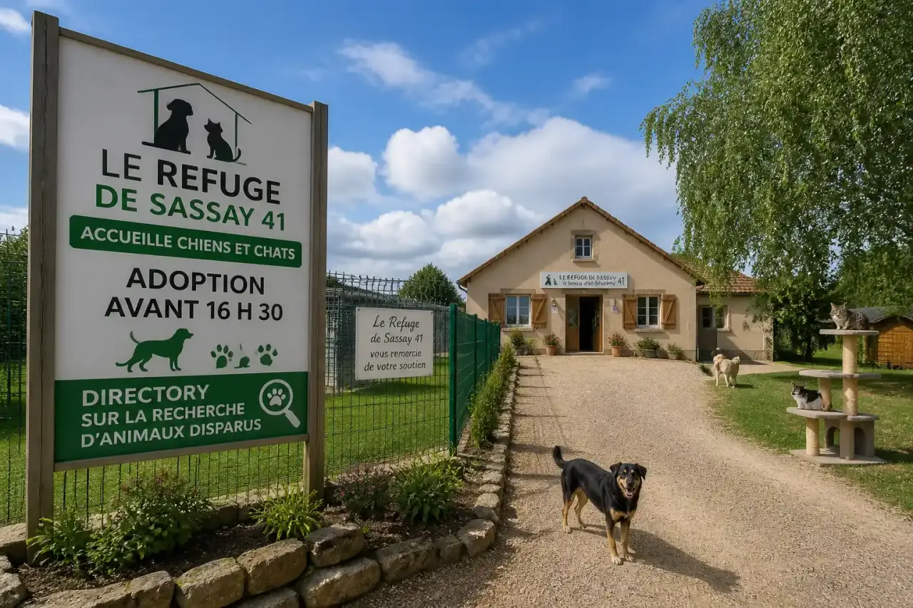 Le refuge de Sassay 41 accueille chiens et chats, avec adoption avant 16 h 30